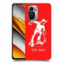 ילד סקייטבורד כיסוי מגן קשיח בעיצוב אישי עם השם שלך ל Xiaomi Poco F3 יחידה אחת סקרין מובייל