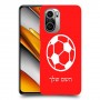 כדורגל - כדור כיסוי מגן קשיח בעיצוב אישי עם השם שלך ל Xiaomi Poco F3 יחידה אחת סקרין מובייל
