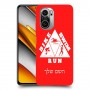 טריאתלון כיסוי מגן קשיח בעיצוב אישי עם השם שלך ל Xiaomi Poco F3 יחידה אחת סקרין מובייל