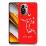 שחקן כדורעף כיסוי מגן קשיח בעיצוב אישי עם השם שלך ל Xiaomi Poco F3 יחידה אחת סקרין מובייל