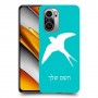 ציפור לבלוע כיסוי מגן קשיח בעיצוב אישי עם השם שלך ל Xiaomi Poco F3 יחידה אחת סקרין מובייל