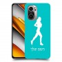 ג'וגלין - אישה כיסוי מגן קשיח בעיצוב אישי עם השם שלך ל Xiaomi Poco F3 יחידה אחת סקרין מובייל
