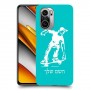 ילד סקייטבורד כיסוי מגן קשיח בעיצוב אישי עם השם שלך ל Xiaomi Poco F3 יחידה אחת סקרין מובייל