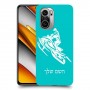 אופנוע שלג כיסוי מגן קשיח בעיצוב אישי עם השם שלך ל Xiaomi Poco F3 יחידה אחת סקרין מובייל