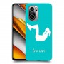 אימון ספורט - אישה כיסוי מגן קשיח בעיצוב אישי עם השם שלך ל Xiaomi Poco F3 יחידה אחת סקרין מובייל