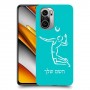 שחקן כדורעף כיסוי מגן קשיח בעיצוב אישי עם השם שלך ל Xiaomi Poco F3 יחידה אחת סקרין מובייל