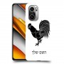 תרנגול כיסוי מגן קשיח בעיצוב אישי עם השם שלך ל Xiaomi Poco F3 יחידה אחת סקרין מובייל