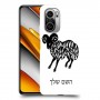 טלה כיסוי מגן קשיח בעיצוב אישי עם השם שלך ל Xiaomi Poco F3 יחידה אחת סקרין מובייל