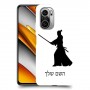 סמוראי כיסוי מגן קשיח בעיצוב אישי עם השם שלך ל Xiaomi Poco F3 יחידה אחת סקרין מובייל