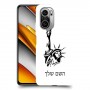 פסל החירות כיסוי מגן קשיח בעיצוב אישי עם השם שלך ל Xiaomi Poco F3 יחידה אחת סקרין מובייל