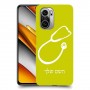 רופא סטטוסקופ כיסוי מגן קשיח בעיצוב אישי עם השם שלך ל Xiaomi Poco F3 יחידה אחת סקרין מובייל