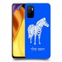 זברה כיסוי מגן קשיח בעיצוב אישי עם השם שלך ל Xiaomi Poco M3 Pro 5G יחידה אחת סקרין מובייל