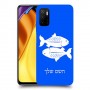 דגים כיסוי מגן קשיח בעיצוב אישי עם השם שלך ל Xiaomi Poco M3 Pro 5G יחידה אחת סקרין מובייל