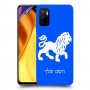 אריה כיסוי מגן קשיח בעיצוב אישי עם השם שלך ל Xiaomi Poco M3 Pro 5G יחידה אחת סקרין מובייל