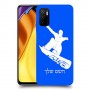 סנובורד כיסוי מגן קשיח בעיצוב אישי עם השם שלך ל Xiaomi Poco M3 Pro 5G יחידה אחת סקרין מובייל