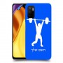 הרמת משקולות כיסוי מגן קשיח בעיצוב אישי עם השם שלך ל Xiaomi Poco M3 Pro 5G יחידה אחת סקרין מובייל
