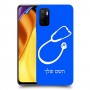 רופא סטטוסקופ כיסוי מגן קשיח בעיצוב אישי עם השם שלך ל Xiaomi Poco M3 Pro 5G יחידה אחת סקרין מובייל