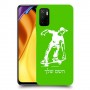 ילד סקייטבורד כיסוי מגן קשיח בעיצוב אישי עם השם שלך ל Xiaomi Poco M3 Pro 5G יחידה אחת סקרין מובייל