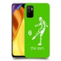 שחקן כדורגל כיסוי מגן קשיח בעיצוב אישי עם השם שלך ל Xiaomi Poco M3 Pro 5G יחידה אחת סקרין מובייל