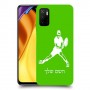 שחקן טניס כיסוי מגן קשיח בעיצוב אישי עם השם שלך ל Xiaomi Poco M3 Pro 5G יחידה אחת סקרין מובייל