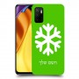 שלג כיסוי מגן קשיח בעיצוב אישי עם השם שלך ל Xiaomi Poco M3 Pro 5G יחידה אחת סקרין מובייל