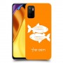 דגים כיסוי מגן קשיח בעיצוב אישי עם השם שלך ל Xiaomi Poco M3 Pro 5G יחידה אחת סקרין מובייל