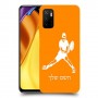 שחקן טניס כיסוי מגן קשיח בעיצוב אישי עם השם שלך ל Xiaomi Poco M3 Pro 5G יחידה אחת סקרין מובייל
