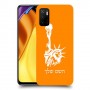 פסל החירות כיסוי מגן קשיח בעיצוב אישי עם השם שלך ל Xiaomi Poco M3 Pro 5G יחידה אחת סקרין מובייל