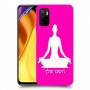 יוגה כיסוי מגן קשיח בעיצוב אישי עם השם שלך ל Xiaomi Poco M3 Pro 5G יחידה אחת סקרין מובייל