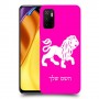 אריה כיסוי מגן קשיח בעיצוב אישי עם השם שלך ל Xiaomi Poco M3 Pro 5G יחידה אחת סקרין מובייל