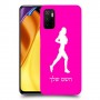 ג'וגלין - אישה כיסוי מגן קשיח בעיצוב אישי עם השם שלך ל Xiaomi Poco M3 Pro 5G יחידה אחת סקרין מובייל