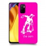 ילד סקייטבורד כיסוי מגן קשיח בעיצוב אישי עם השם שלך ל Xiaomi Poco M3 Pro 5G יחידה אחת סקרין מובייל