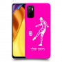 שחקן כדורגל כיסוי מגן קשיח בעיצוב אישי עם השם שלך ל Xiaomi Poco M3 Pro 5G יחידה אחת סקרין מובייל