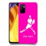 שחקן טניס כיסוי מגן קשיח בעיצוב אישי עם השם שלך ל Xiaomi Poco M3 Pro 5G יחידה אחת סקרין מובייל