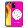 כדורעף - כדור כיסוי מגן קשיח בעיצוב אישי עם השם שלך ל Xiaomi Poco M3 Pro 5G יחידה אחת סקרין מובייל