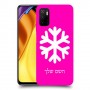 שלג כיסוי מגן קשיח בעיצוב אישי עם השם שלך ל Xiaomi Poco M3 Pro 5G יחידה אחת סקרין מובייל