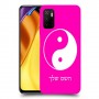 סמל יינג יאנג - סין כיסוי מגן קשיח בעיצוב אישי עם השם שלך ל Xiaomi Poco M3 Pro 5G יחידה אחת סקרין מובייל