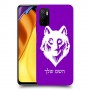 זאב כיסוי מגן קשיח בעיצוב אישי עם השם שלך ל Xiaomi Poco M3 Pro 5G יחידה אחת סקרין מובייל