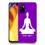 יוגה כיסוי מגן קשיח בעיצוב אישי עם השם שלך ל Xiaomi Poco M3 Pro 5G יחידה אחת סקרין מובייל