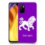 אריה כיסוי מגן קשיח בעיצוב אישי עם השם שלך ל Xiaomi Poco M3 Pro 5G יחידה אחת סקרין מובייל