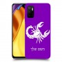 עקרב כיסוי מגן קשיח בעיצוב אישי עם השם שלך ל Xiaomi Poco M3 Pro 5G יחידה אחת סקרין מובייל