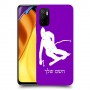 סקִי כיסוי מגן קשיח בעיצוב אישי עם השם שלך ל Xiaomi Poco M3 Pro 5G יחידה אחת סקרין מובייל