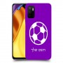 כדורגל - כדור כיסוי מגן קשיח בעיצוב אישי עם השם שלך ל Xiaomi Poco M3 Pro 5G יחידה אחת סקרין מובייל