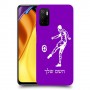 שחקן כדורגל כיסוי מגן קשיח בעיצוב אישי עם השם שלך ל Xiaomi Poco M3 Pro 5G יחידה אחת סקרין מובייל