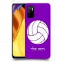 כדורעף - כדור כיסוי מגן קשיח בעיצוב אישי עם השם שלך ל Xiaomi Poco M3 Pro 5G יחידה אחת סקרין מובייל