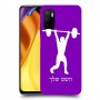 הרמת משקולות כיסוי מגן קשיח בעיצוב אישי עם השם שלך ל Xiaomi Poco M3 Pro 5G יחידה אחת סקרין מובייל