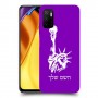 פסל החירות כיסוי מגן קשיח בעיצוב אישי עם השם שלך ל Xiaomi Poco M3 Pro 5G יחידה אחת סקרין מובייל