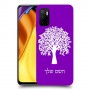 עץ כיסוי מגן קשיח בעיצוב אישי עם השם שלך ל Xiaomi Poco M3 Pro 5G יחידה אחת סקרין מובייל
