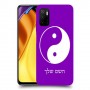 סמל יינג יאנג - סין כיסוי מגן קשיח בעיצוב אישי עם השם שלך ל Xiaomi Poco M3 Pro 5G יחידה אחת סקרין מובייל