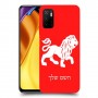 אריה כיסוי מגן קשיח בעיצוב אישי עם השם שלך ל Xiaomi Poco M3 Pro 5G יחידה אחת סקרין מובייל